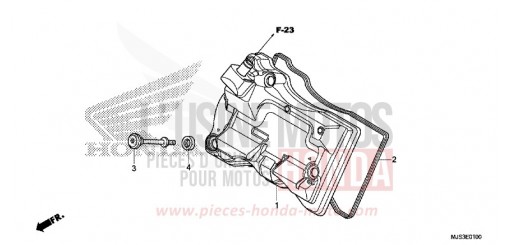 CYLINDER HEAD COVER NC750JF de 2015